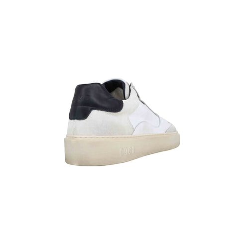 Corvari Sneakers Sneakers Uomo Marlon in pelle Bianco nero - Francavilla Moda